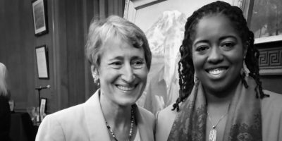 EarthCorps Alumna, Revina Moore and Sally Jewell.