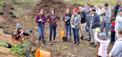 Volunteers at Green Tacoma Day - Julia's Gulch
