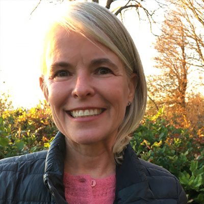 Headshot of Maria Kildall standing outside